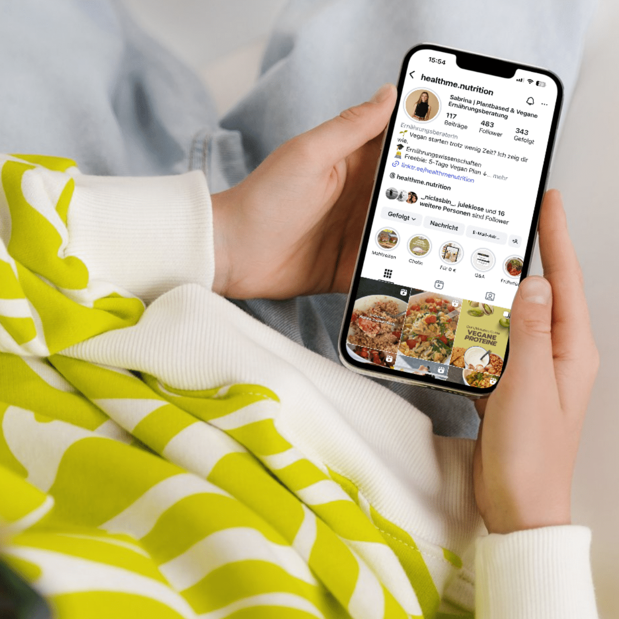 1:1 Online-Beratung vegane Ernährung